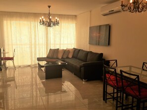 Apartment, 2 Bedrooms | Living room - Tel Aviv Apartment by the Sea (Tel Aviv)