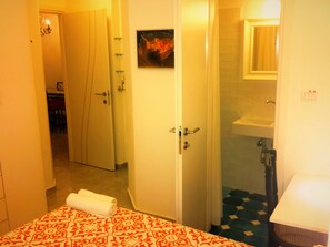 Apartment, 2 Bedrooms | Bathroom | Combined shower/bathtub, hair dryer, towels - Tel Aviv Apartment by the Sea (Tel Aviv)
