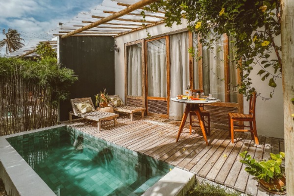 Luxury Bungalow, 1 King Bed | View from room