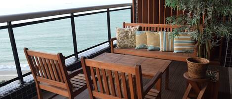 Quadruple Luxury Apartment, 2 Bedrooms, Sea View | Balcony