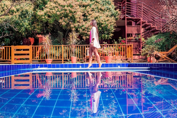 Piscina all'aperto, con ingresso dalle 07:00 alle 22:00, lettini