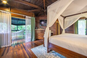 Rainforest Bungalow with King Bed | View from room