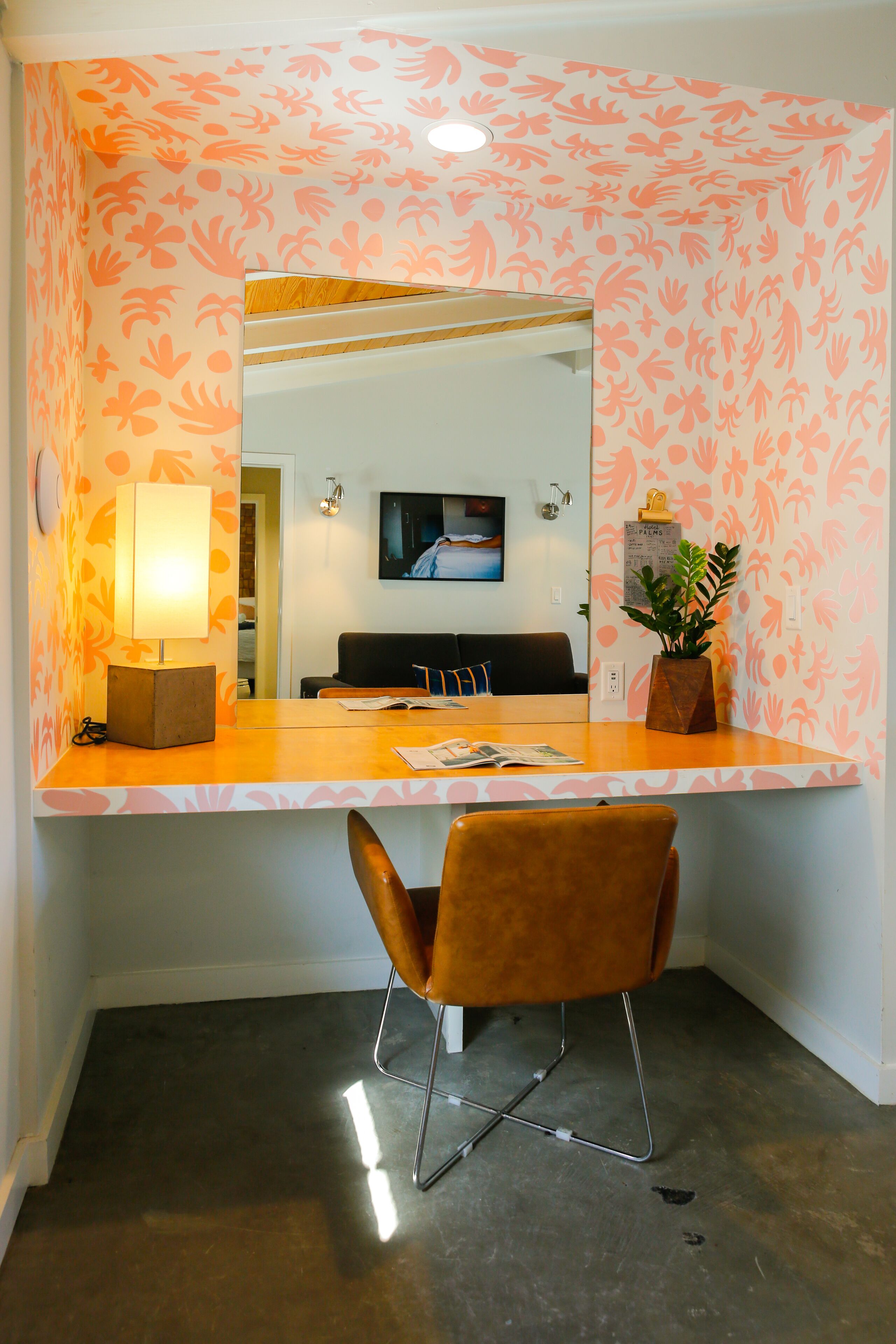 suite, 1 king bed with sofa bed, non smoking | living area | 32-inch smart tv with cable channels, tv