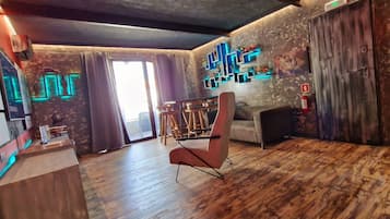 Dobbeltrom – exclusive | Oppholdsområde | Smart-TV