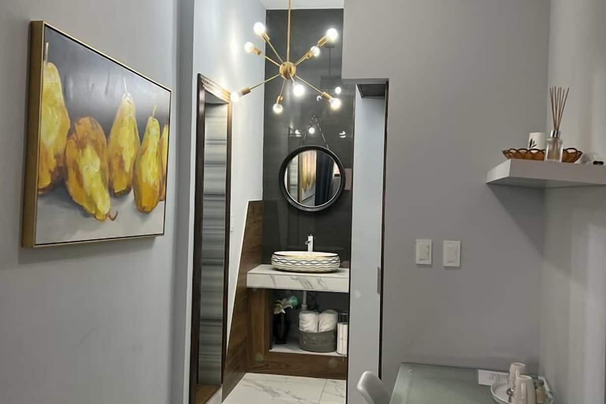 Appartamento Deluxe, 1 camera da letto | Copriletto in piuma, minibar, ferro/asse da stiro, Wi-Fi gratuito