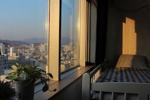 City Triple Room, 1 Bedroom, Non Smoking, City View | Rollaway beds, free WiFi - Hongdae Guesthouse - Hostel (Seoul)