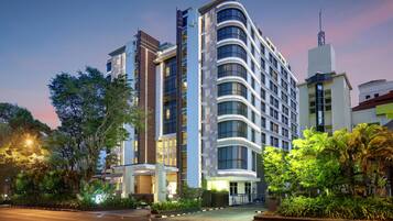 Family Room, 2 Bedrooms | Front of property - evening/night