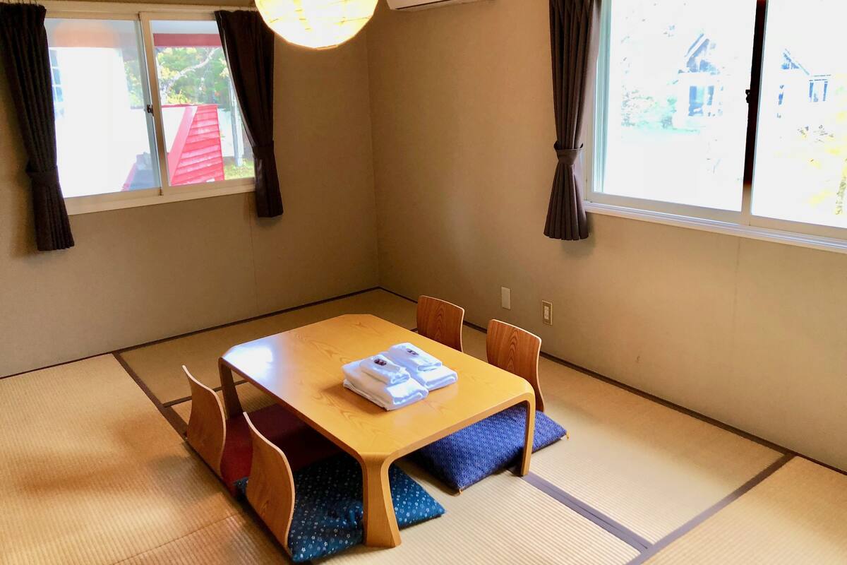 Japanese Style Triple Room | Down comforters, desk, blackout drapes, soundproofing