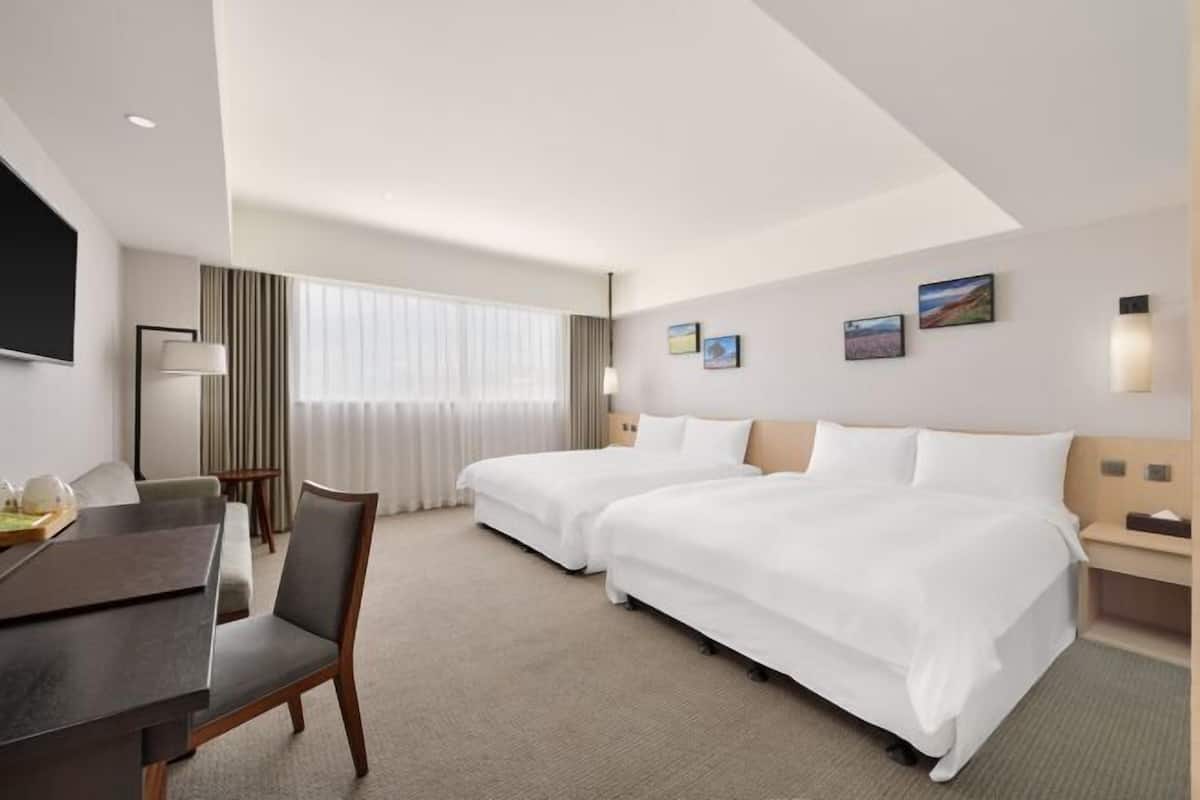 In-room safe, desk, blackout drapes, iron/ironing board (on request)