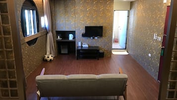 Vierbettzimmer (Japanese-Style) | Daunenbettdecken, Verdunkelungsvorhänge, kostenloses WLAN, Bettwäsche