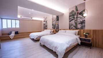 Signature Quadruple Room, Bathtub, Tower | Down comforters, individually decorated, desk, laptop workspace