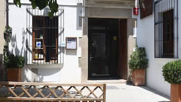 Entrada de la propiedad