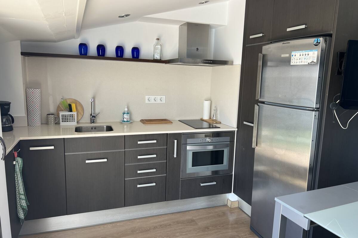 superior apartment | private kitchen | coffee/tea maker, electric kettle