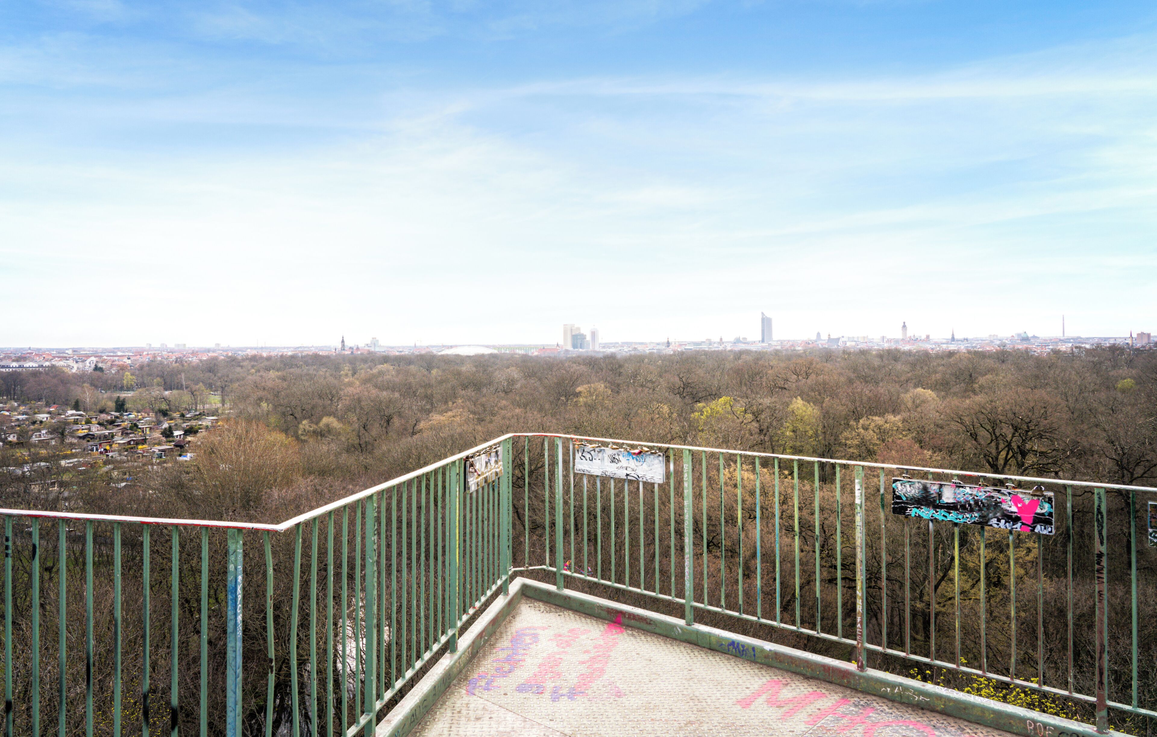 City view from property