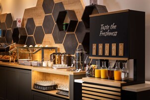 Daily buffet breakfast (EUR 16 per person)