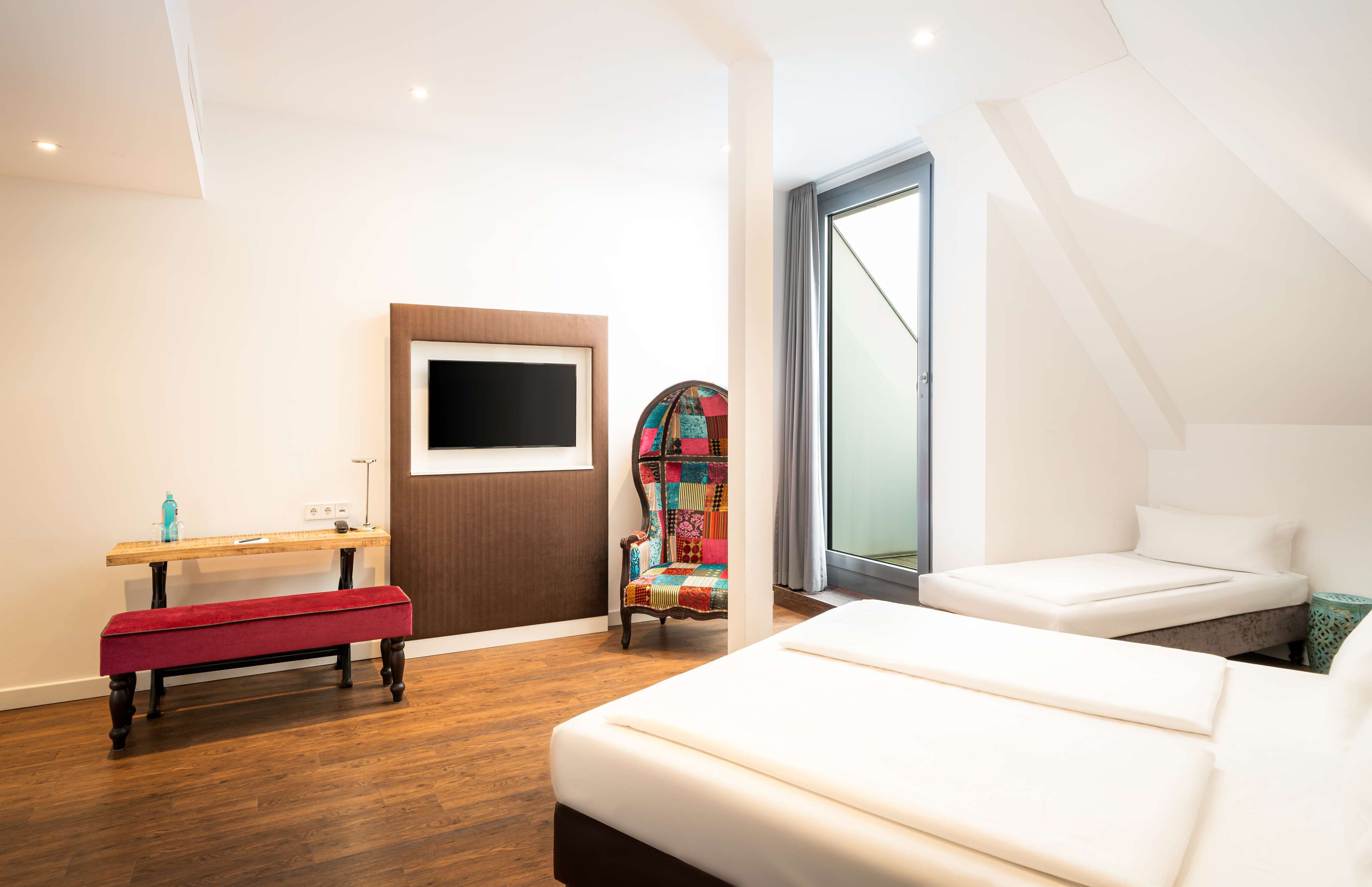 superior triple room | in-room safe, desk, soundproofing, iron/ironing board