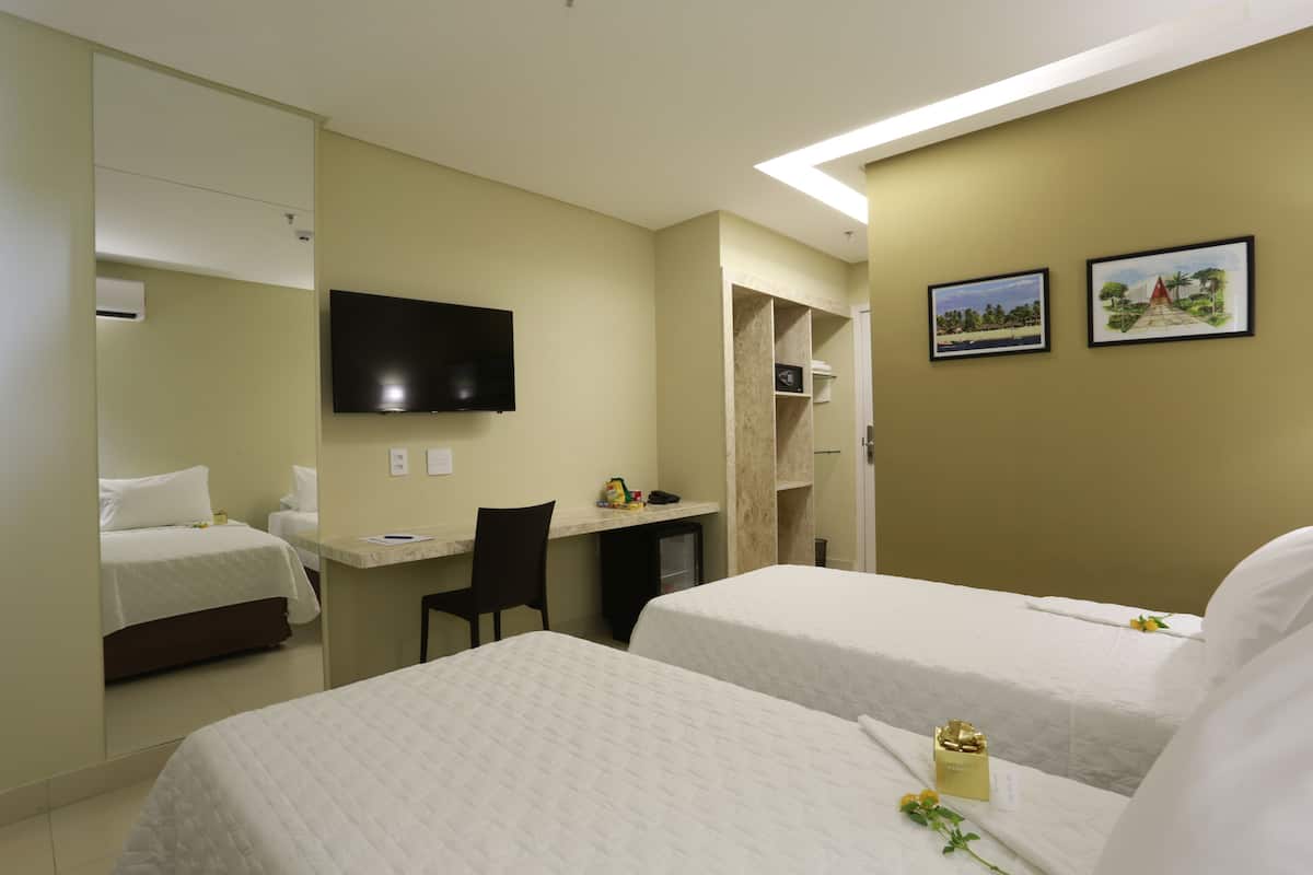 Minibar, in-room safe, desk, free WiFi