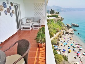 Superior-Apartment, mit Bad, Meerblick | Blick vom Balkon
