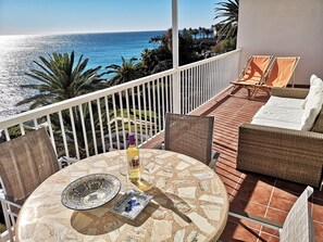 Appartement Confort, salle de bains attenante, vue mer (Two-Bedroom) | Vue depuis l’hébergement