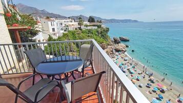 Apartamento, baño privado, vistas al mar (2 Bedrooms) | Vistas del balcón