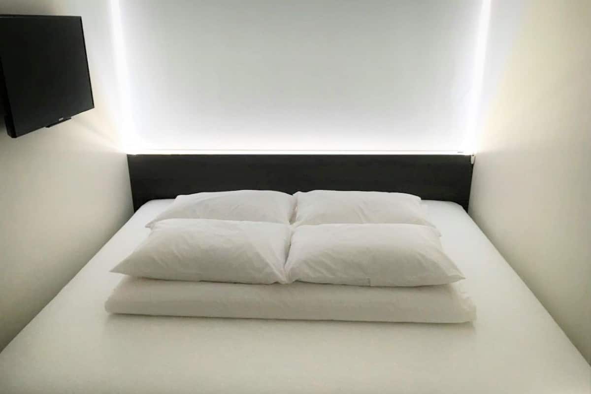 Premium bedding, memory-foam beds, in-room safe, desk