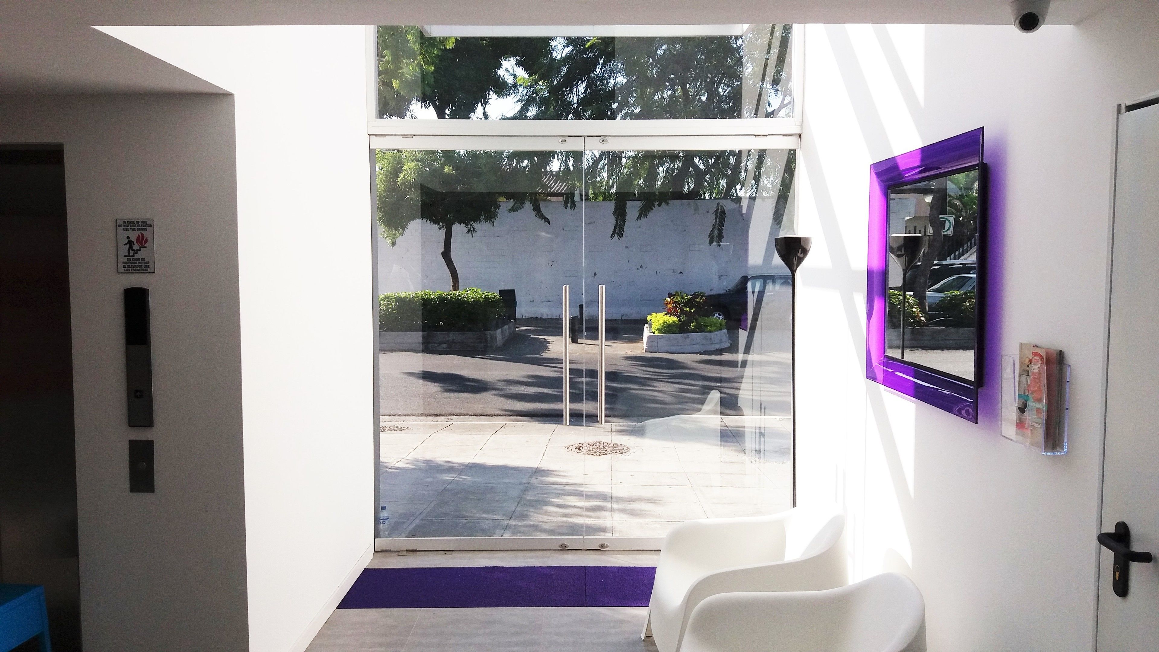 Zona de estar del vestíbulo