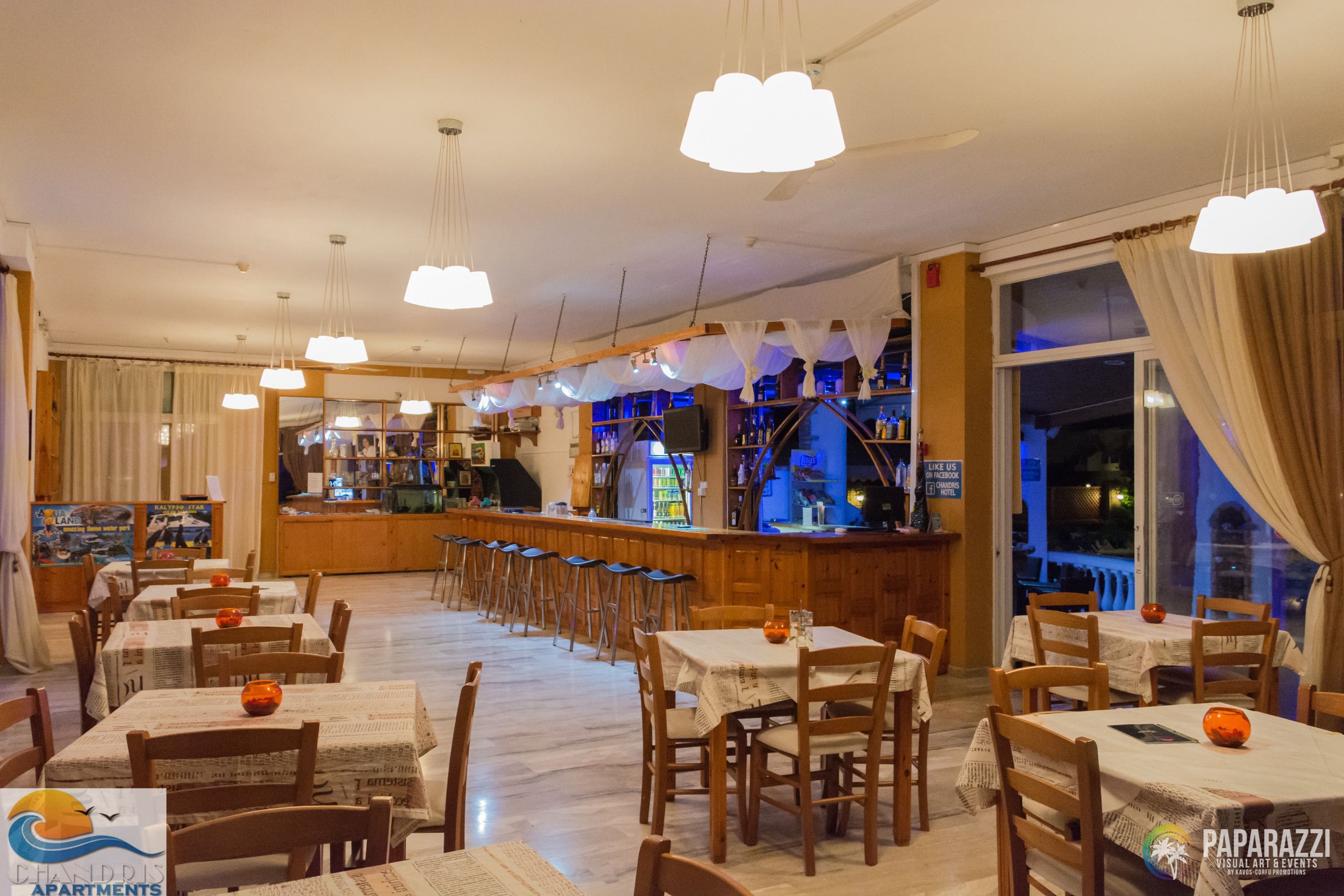 Sala de estar en el lobby