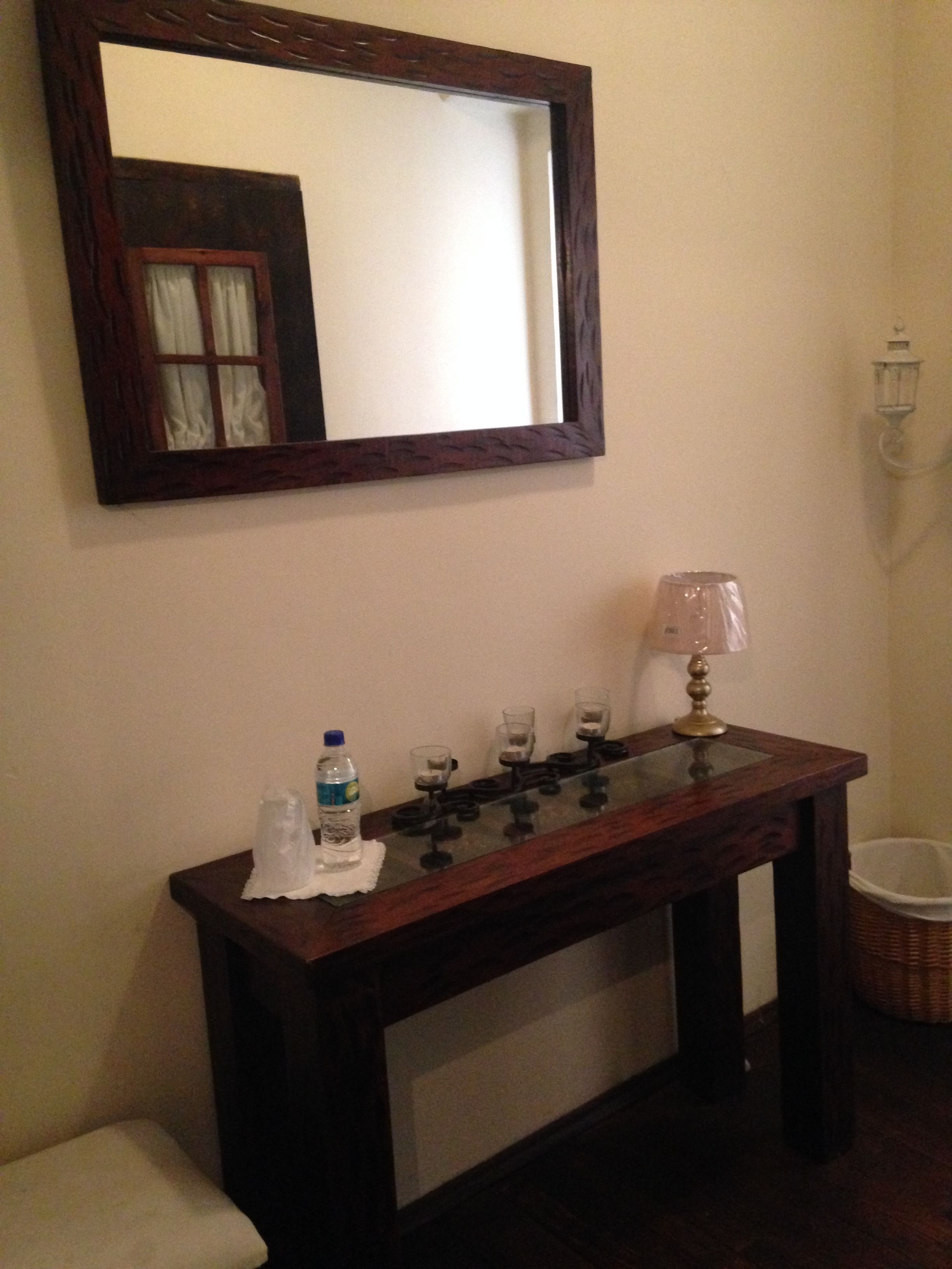 family room | bathroom | shower, rainfall showerhead, free toiletries, towels