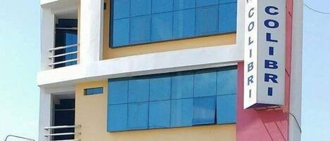 Fassade der Unterkunft