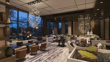 Sala de estar en el lobby