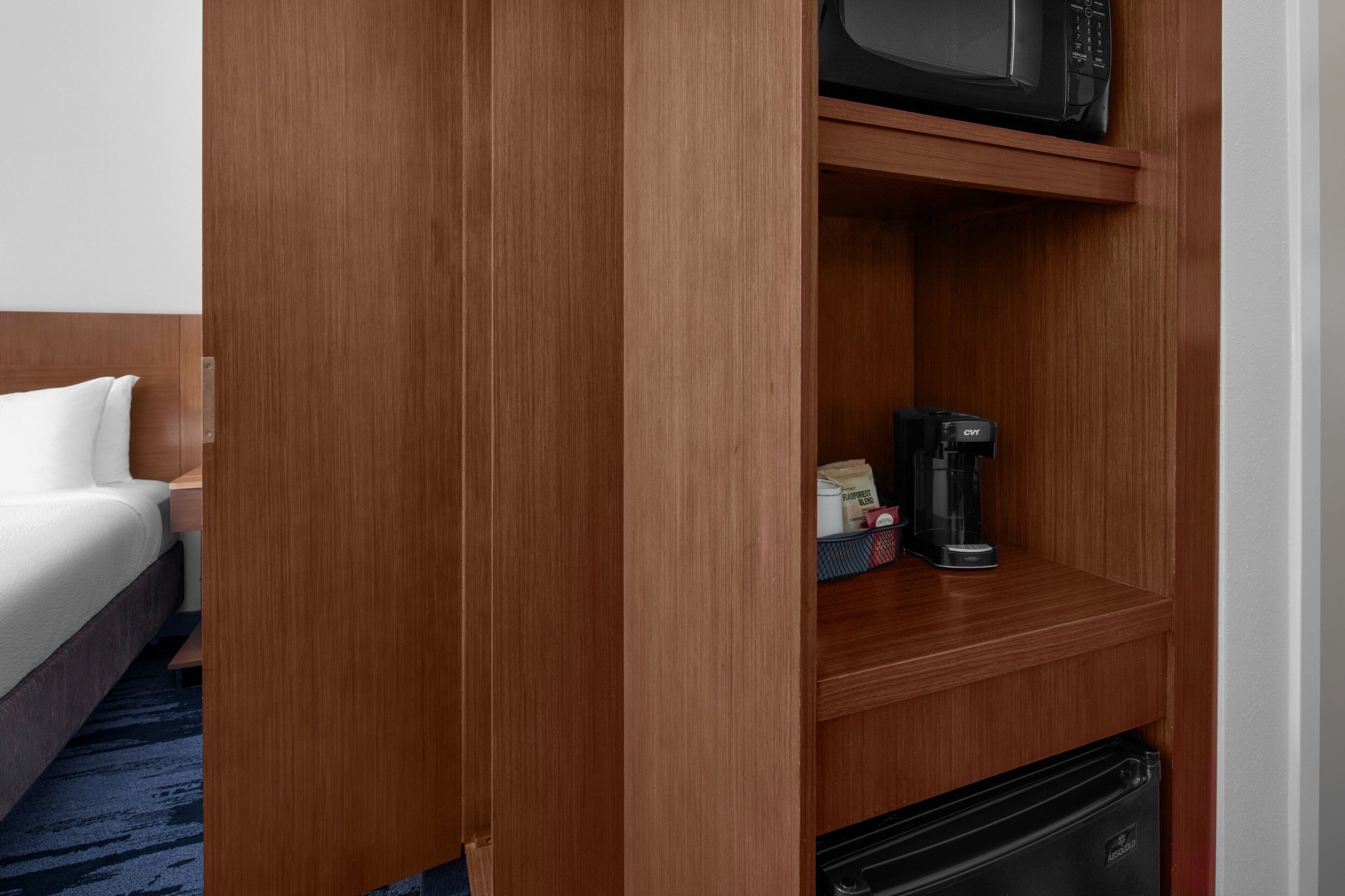 premium bedding, desk, blackout curtains, soundproofing