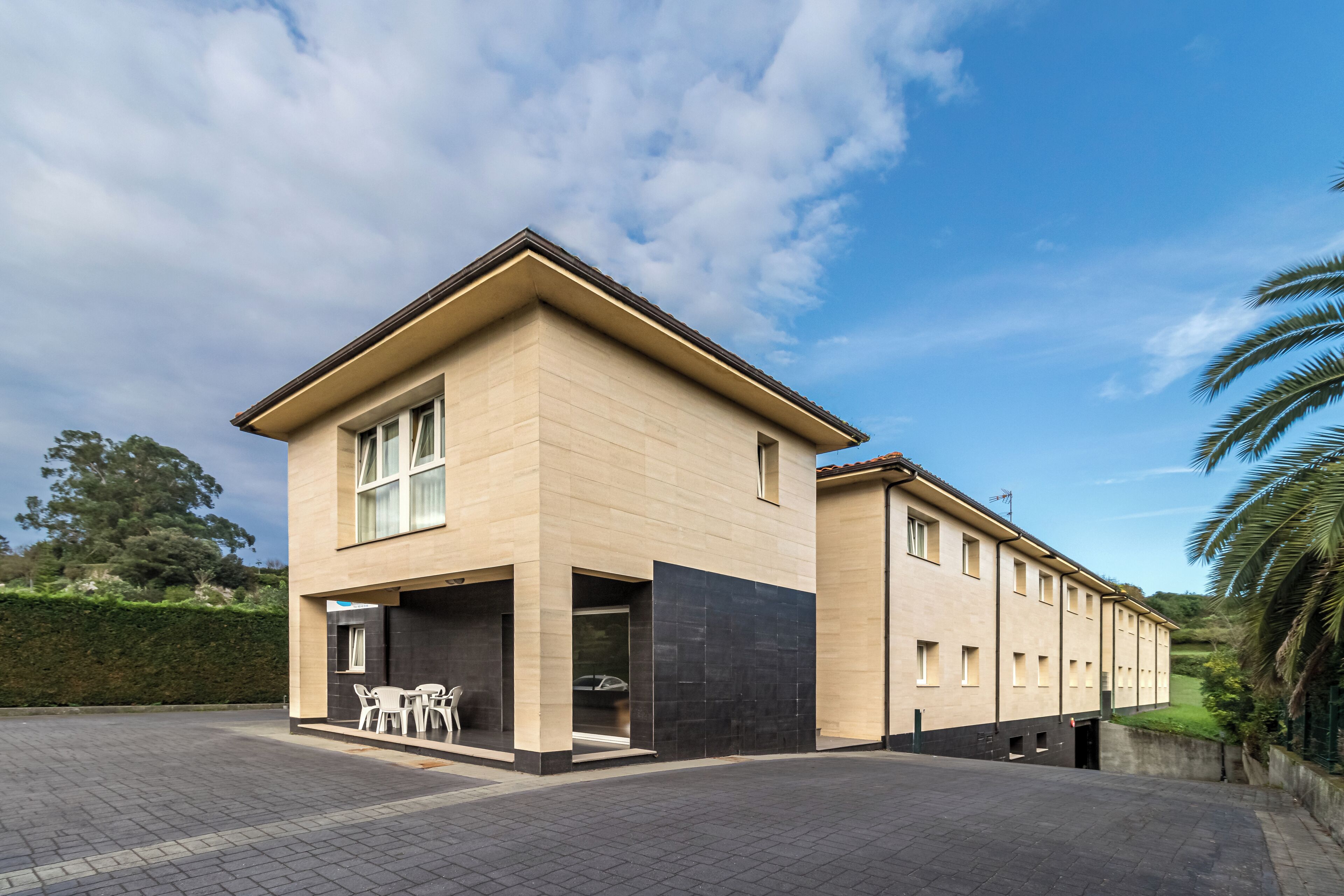 Fachada del alojamiento