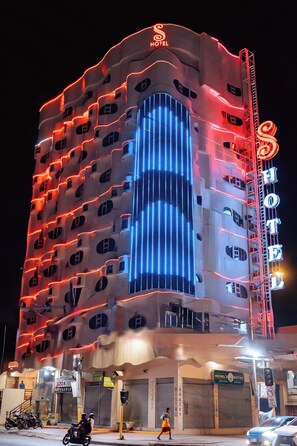 Façade de l’hébergement