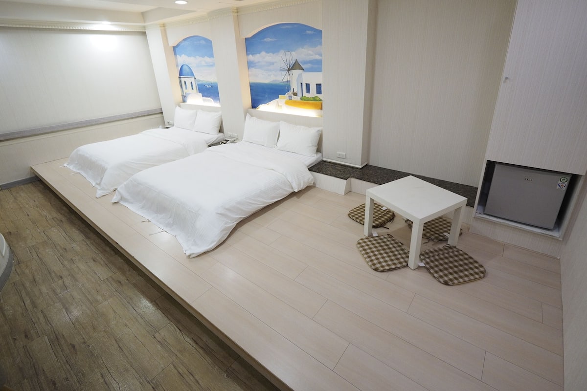 Chambre quadruple Deluxe | Vue de la chambre