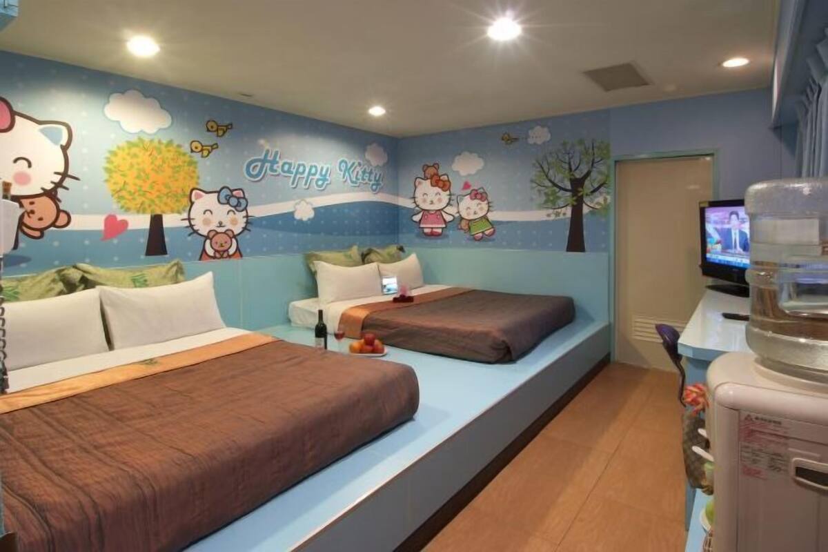 Blackout drapes, iron/ironing board, free WiFi