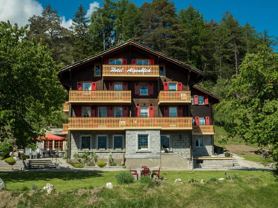Fassade der Unterkunft