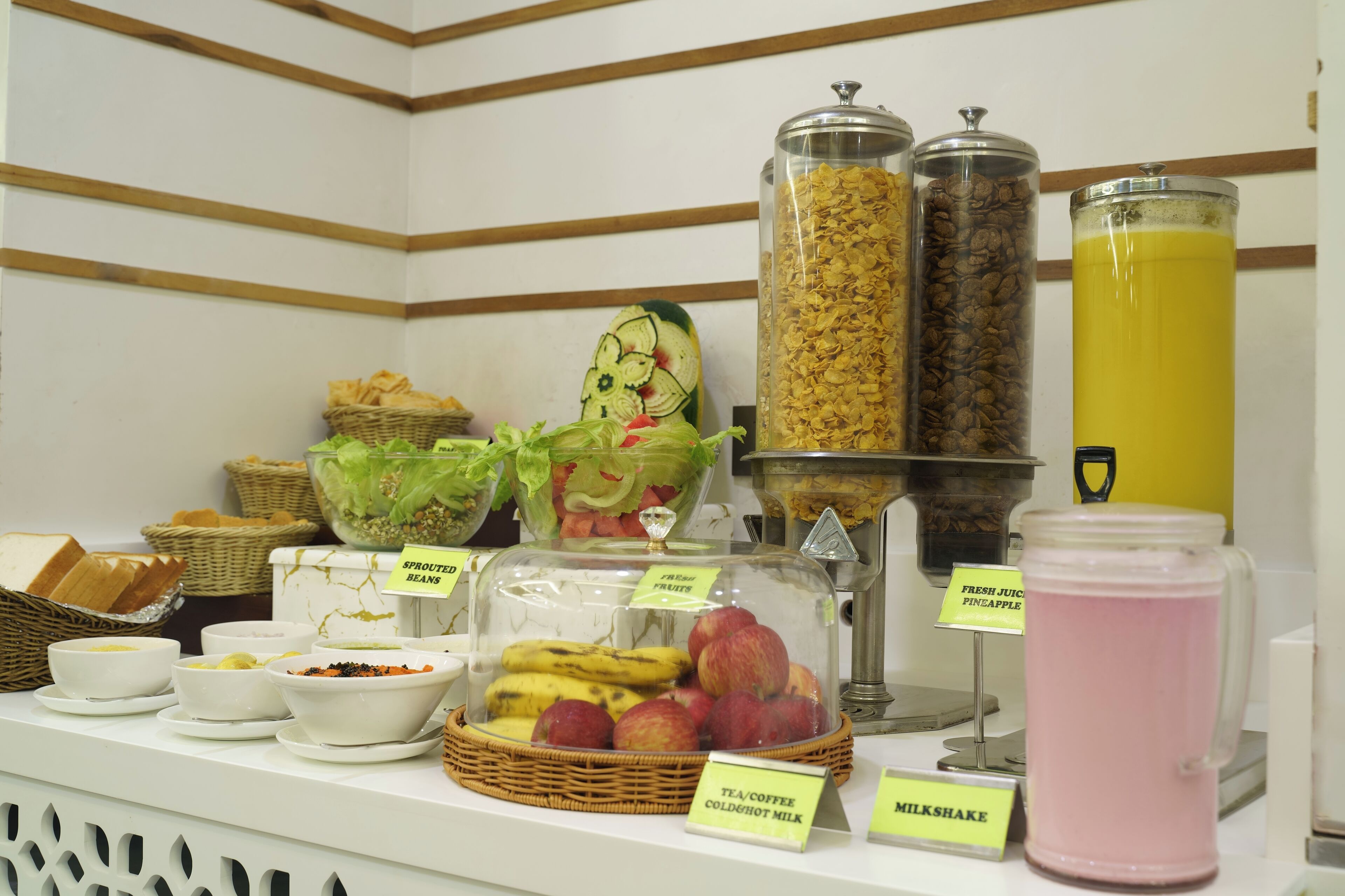 Daily buffet breakfast (INR 260 per person)