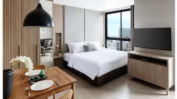 開放式客房 (Apartment) | 1 間睡房、迷你吧、房內夾萬、書桌