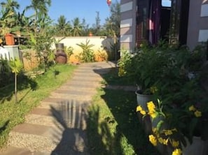 Entrada de la propiedad