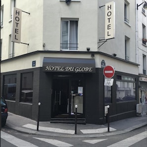 Façade de l’hébergement