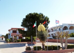 Voorkant van accommodatie