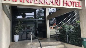 Entrada da propriedade