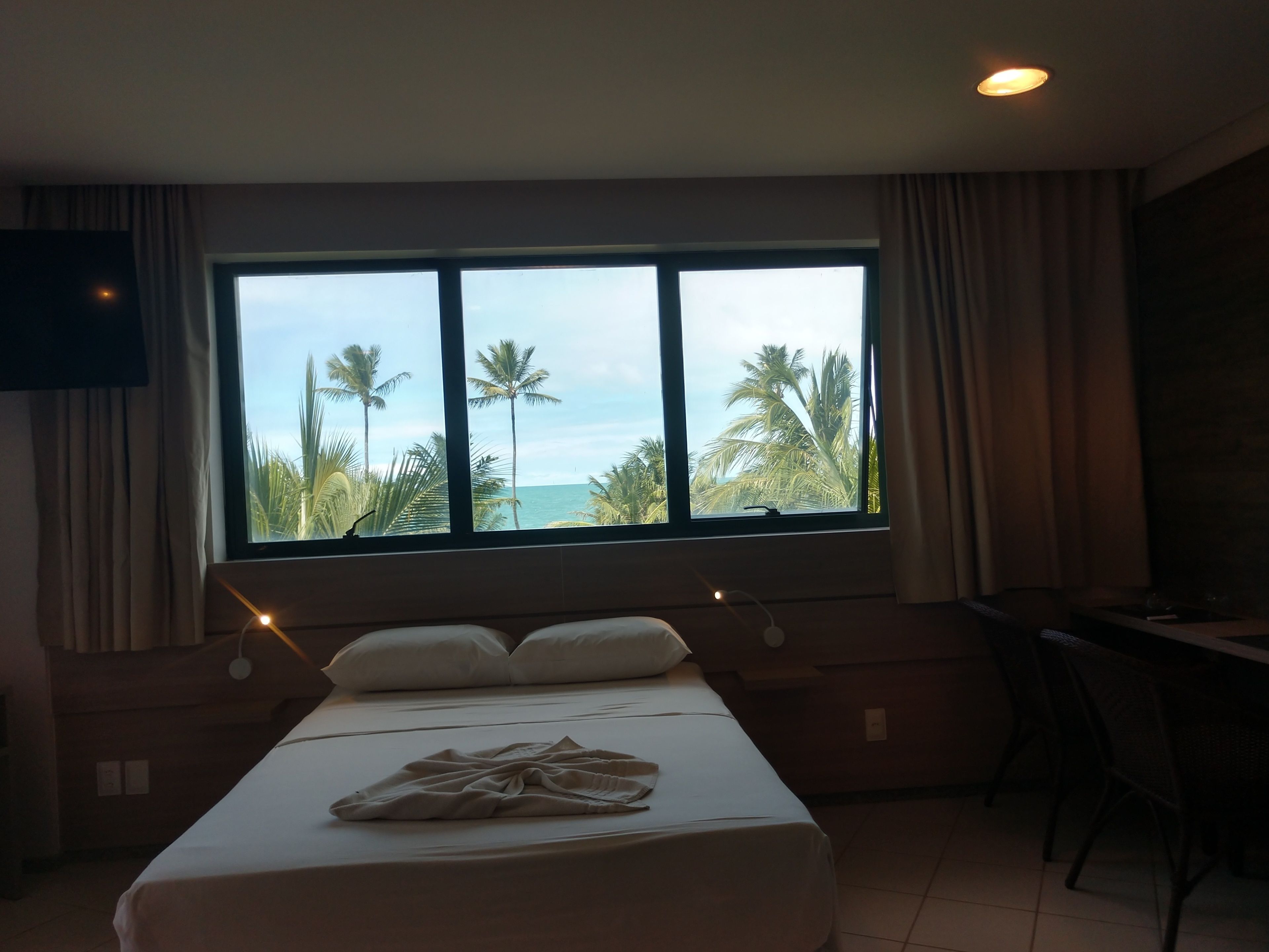 Family Studio, Partial Sea View | Individually furnished, desk, laptop workspace, blackout drapes