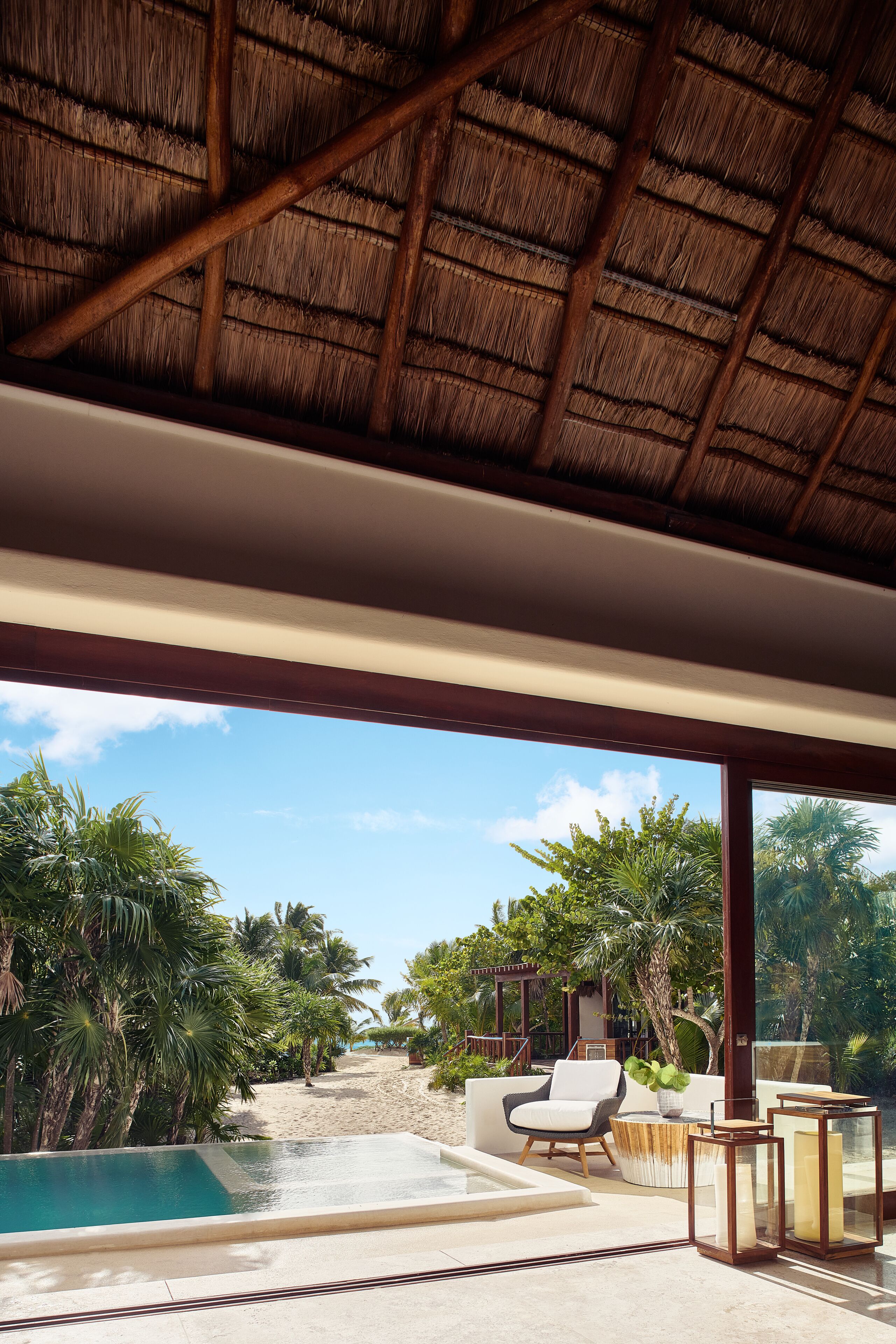 outdoor pool, a rooftop pool