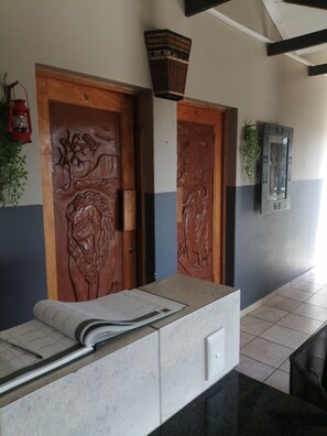 Comfort Room, 1 Bedroom (Lion) | Egyptian cotton sheets, premium bedding, in-room safe - Ibis Place Guest House (George)