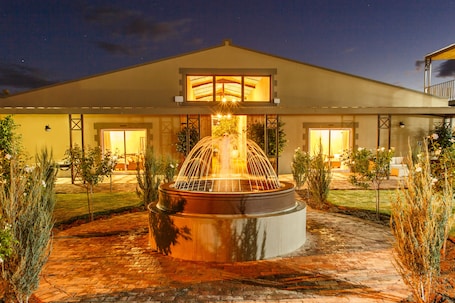 Front of property - evening/night