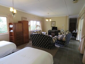 Iron/ironing board, free WiFi, bed sheets