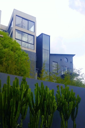 Façade de l’hébergement