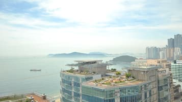 Blick von der Unterkunft