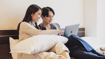 Wifi gratis y ropa de cama